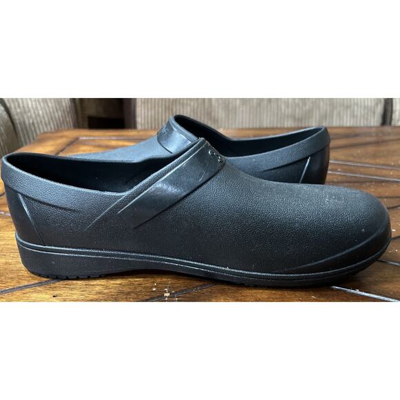 BLOOs Slip Resistant Clogs Black Rubber Unisex Women’s 10 Men’s 9 - Picture 7 of 7
